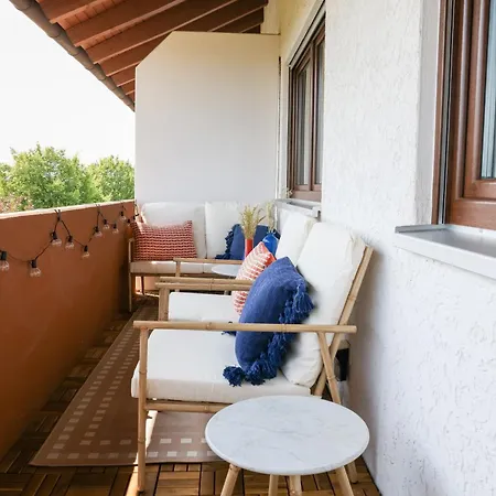 アパート Stadtjuwel I 2 King-size-betten I Balkon I Ruhige Lage I 6 Min Zum グンツェンハウゼン